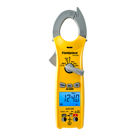 Fieldpiece TRMS Combination Mini Clamp Meter - SC260